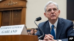 ABD Adalet Bakanı Merrick Garland Temsilciler Meclisi Adalet Komisyonu'nda ifade verdi. Attorney General Merrick Garland testifies during a House Judiciary Committee hearing on the Department of Justice, on Capitol Hill in Washington, June 4, 2024.